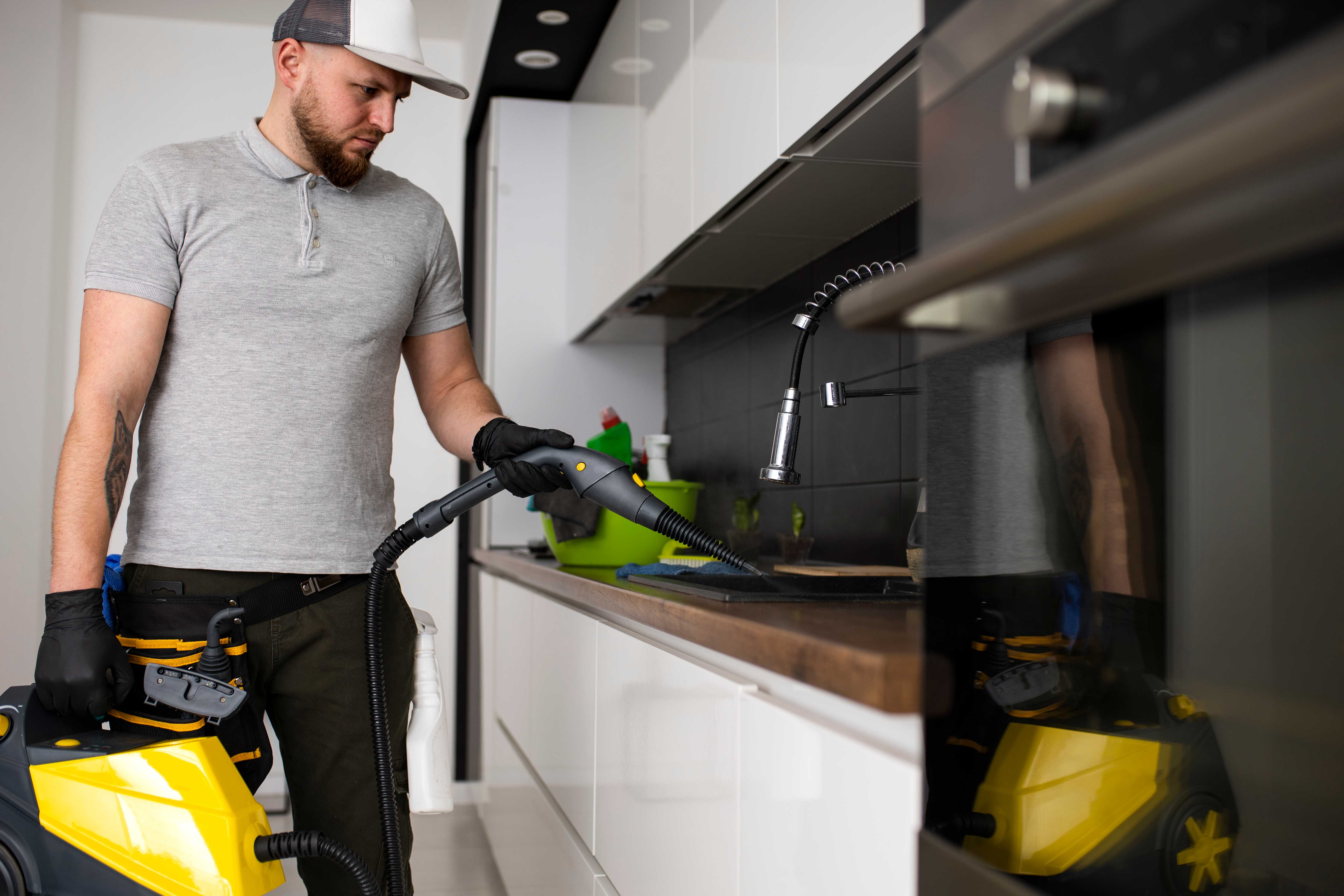 Post-construction cleaning services